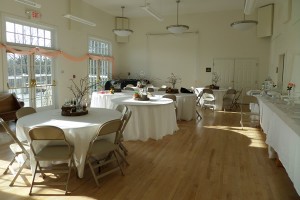 Facilities Rental-Hoffman decorated for a wedding