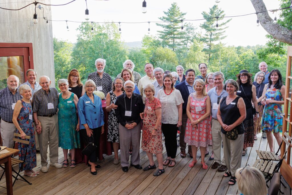 Apple Hill Board and friends on the new porch