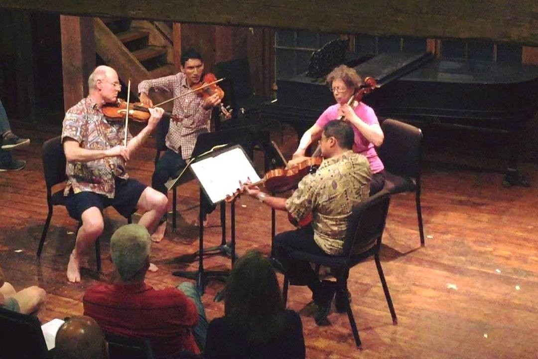 Matt and friends perform at Apple Hill